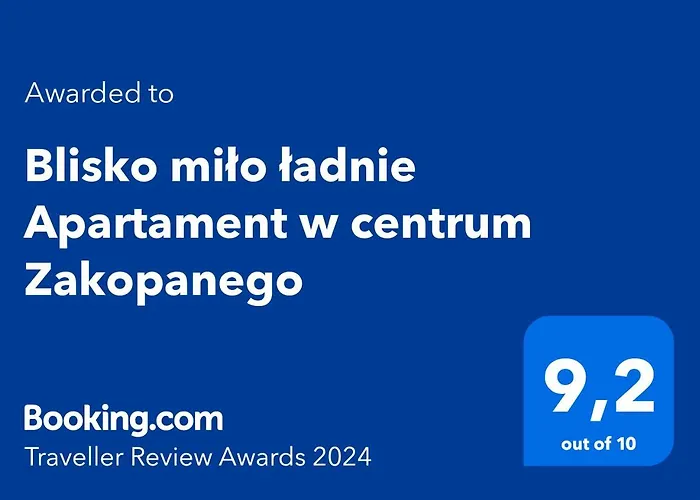 Blisko Milo Ladnie Apartament W Centrum Zakopanego